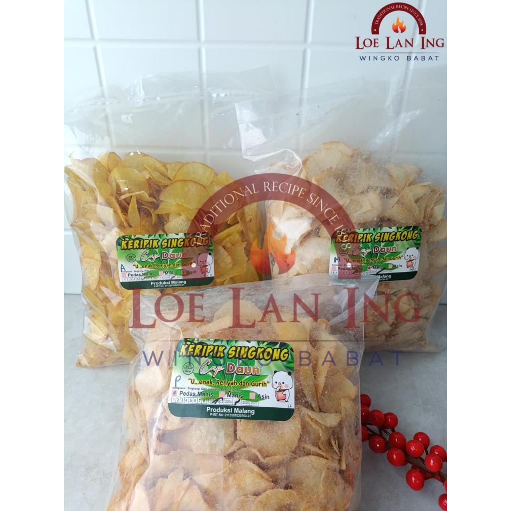 

Cap Daun, Keripik Singkong 500gr