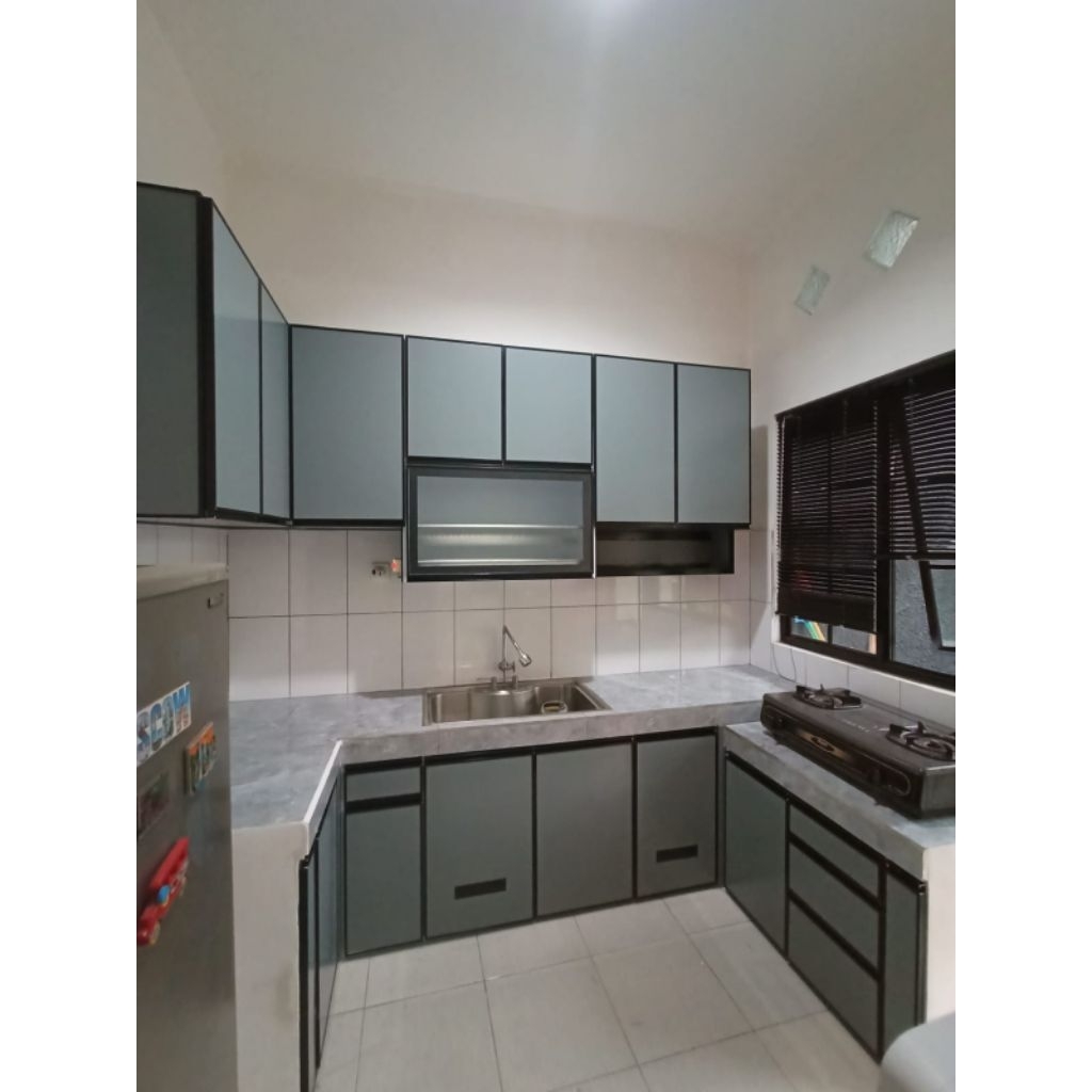 KICHEN SET ALUMINIUM ACP ABU/ KICHEN SET PREMIUM