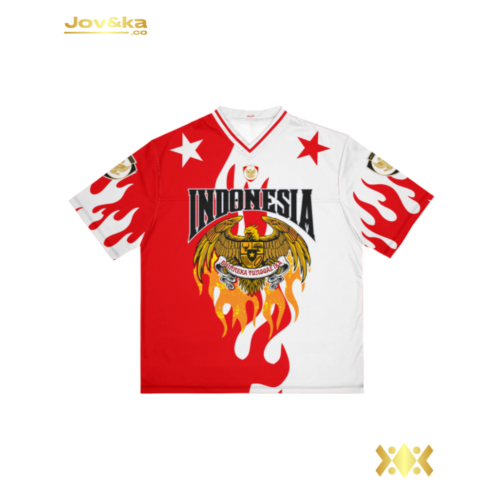 Jov&ka Jersey Streetwear Indonesia 09 / Jersey Vintage / Jersey Hockey / Jersey Retro / Jersey Rugby