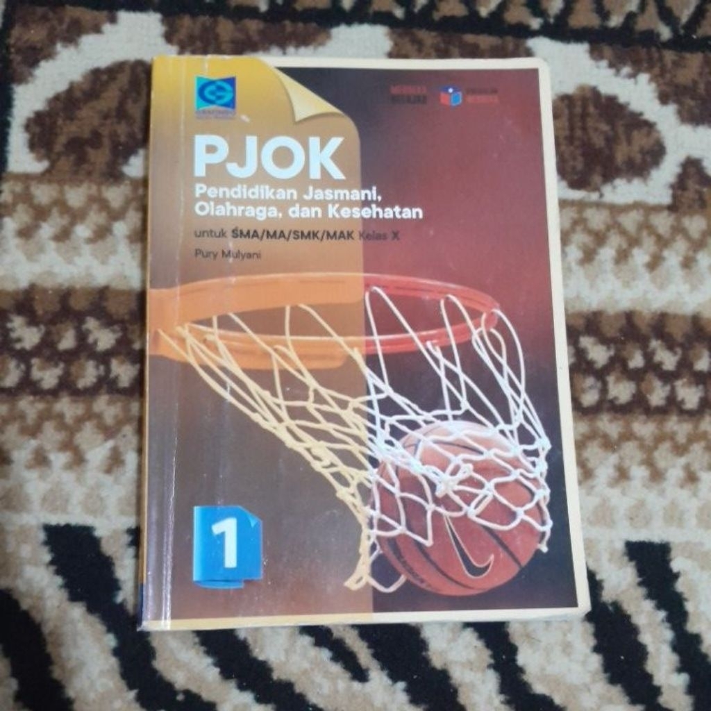 BUKU ORIGINAL BEKAS PJOK KELAS X GRAFINDO KURIKULUM MERDEKA