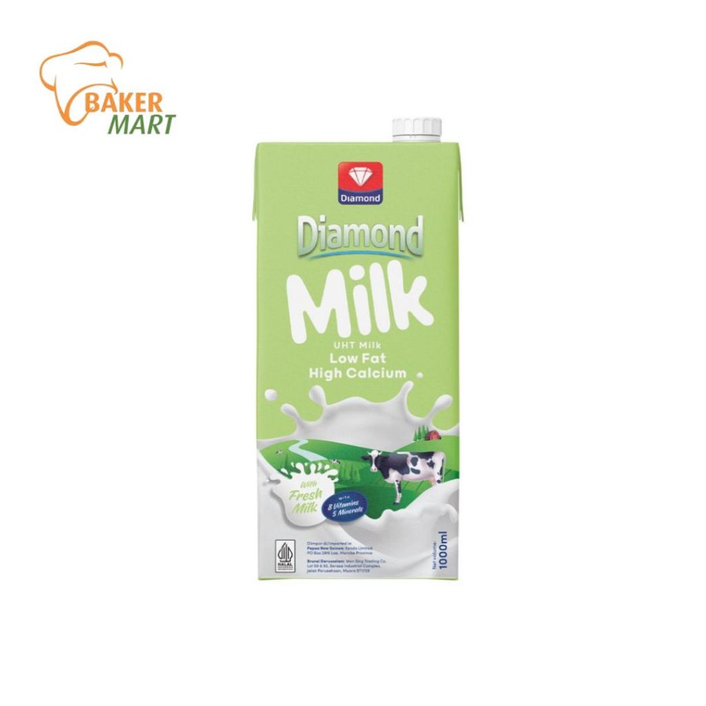 

Susu Uht Diamond Lowfat 1Liter
