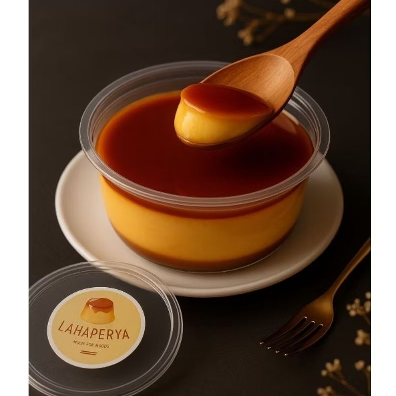 

Japanese Milk Pudding with Brown Sugar / Puding Susu ala Gyukaku / Purin