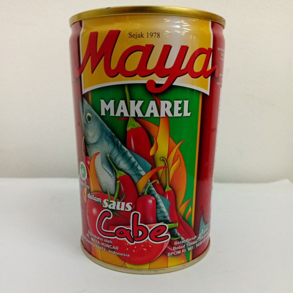 

Maya Makarel Saus Cabe 425 g