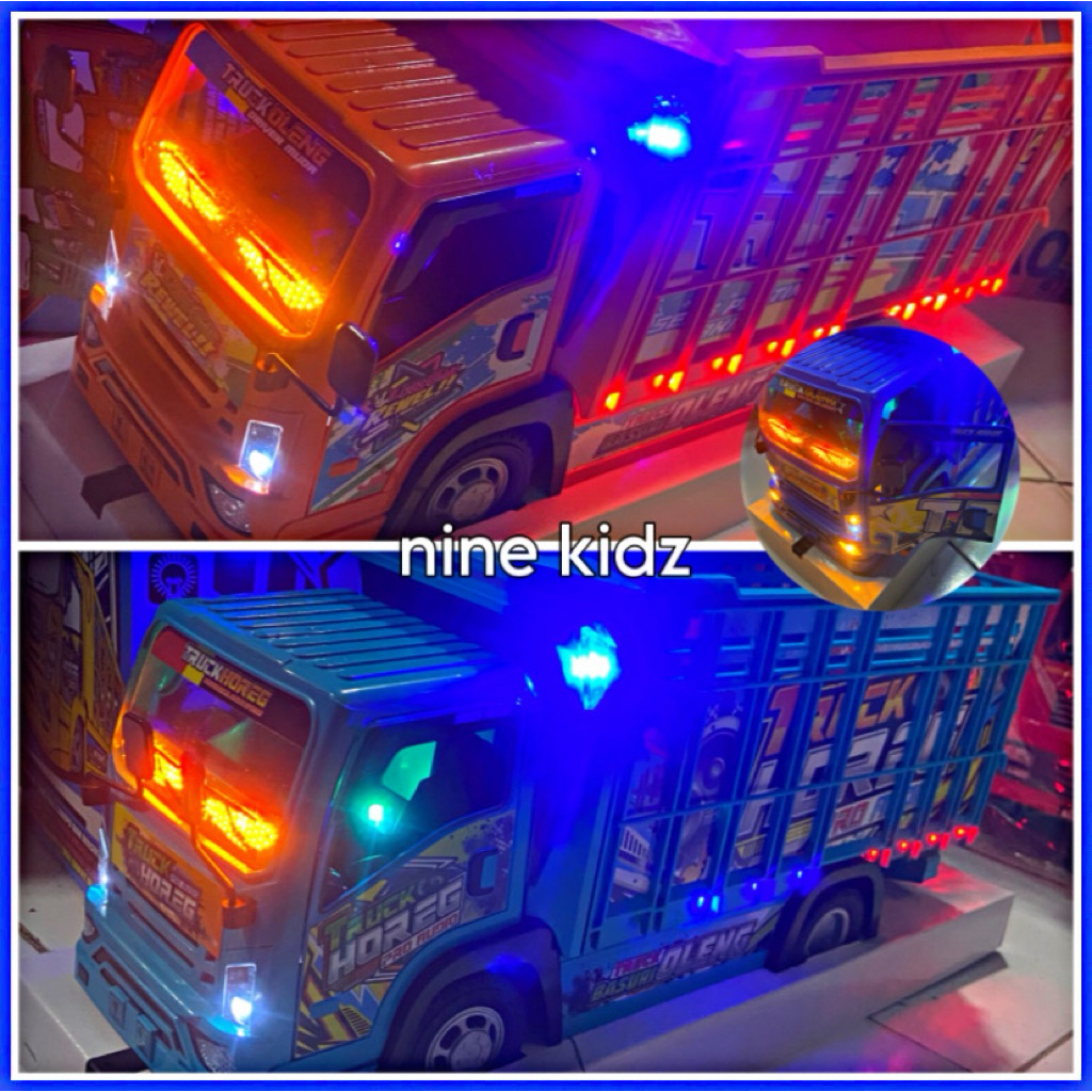 NEW TRUCK HOREG STROBO MATA MAINAN TRUCK OLENG TRUK HOREG OLENG BESAR JUMBO TRUK BASURI TELOLET DUMP