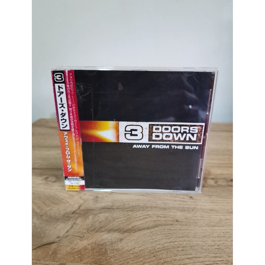 3 DOORS DOWN  / AWAY FROM THE SUN / JAPAN PRESS CD WITH OBI