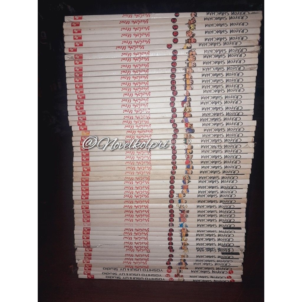 Komik SET Crayon Shinchan 1-50 + New Crayon Shinchan 1-3 Terbitan Elex