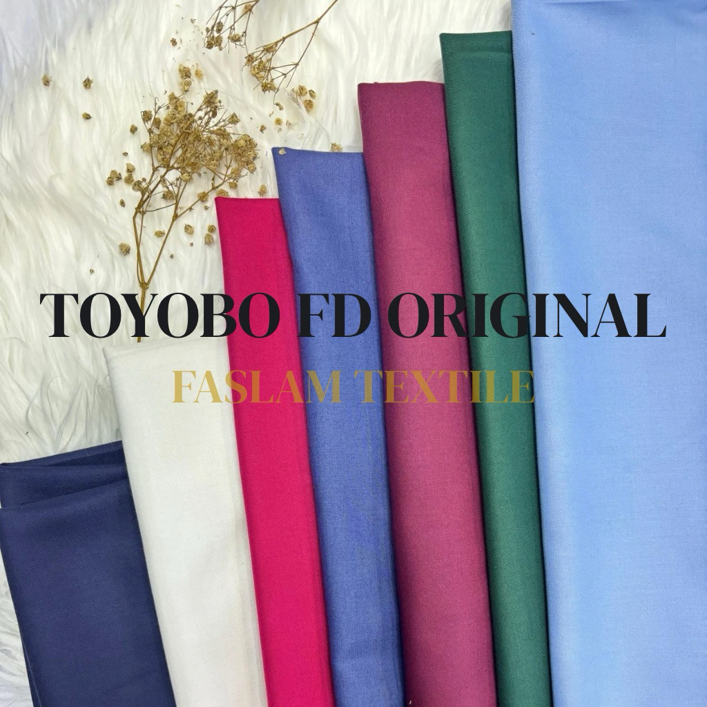 PROMO KAIN KATUN TOYOBO ROYAL FD BY FODU ORIGINAL IMPORT