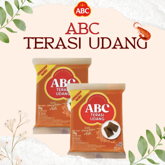 

ABC terasi udang asli 1 pack isi 20 pcs/sachet 76 gr