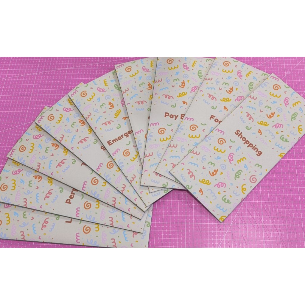 

Amplop target custom