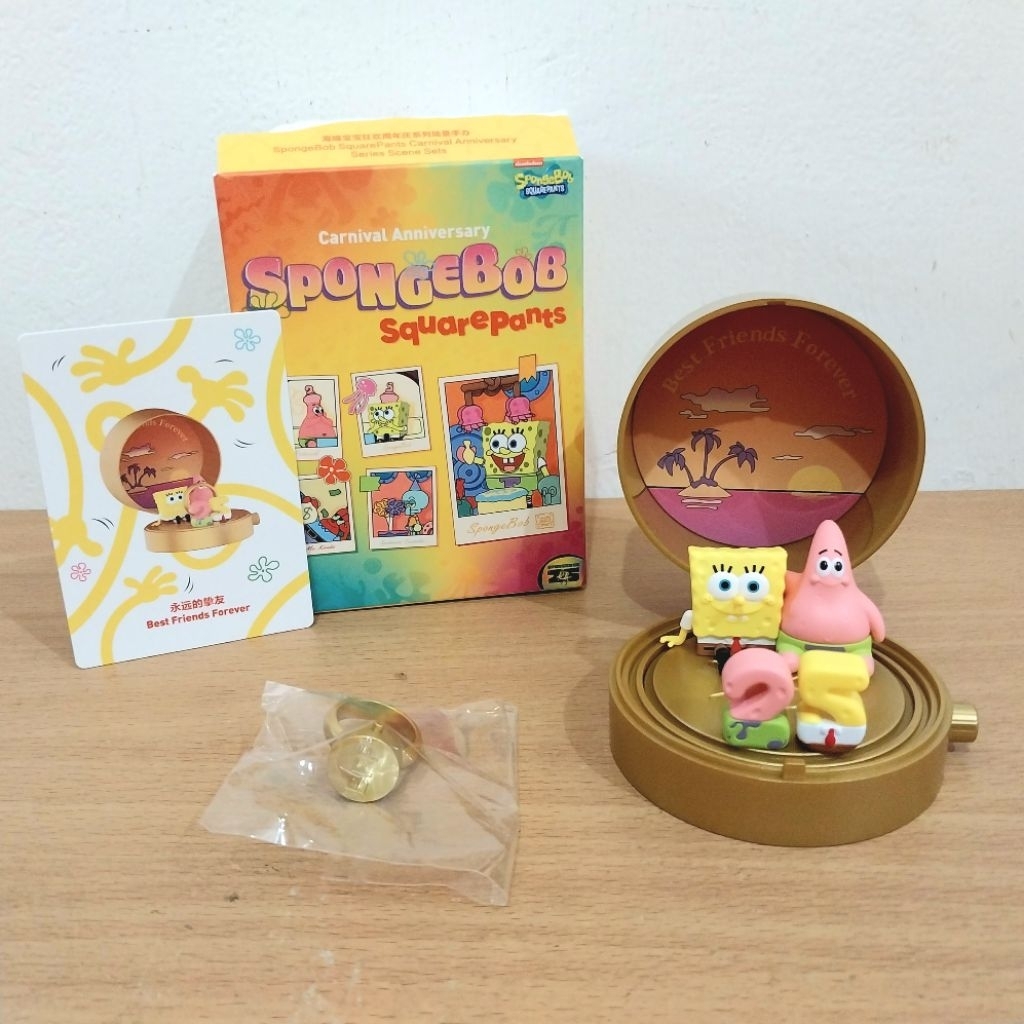 (SECRET) Popmart Spongebob Squarepants Carnival Anniversary - Best Friends Forever (Selected) DC Bli