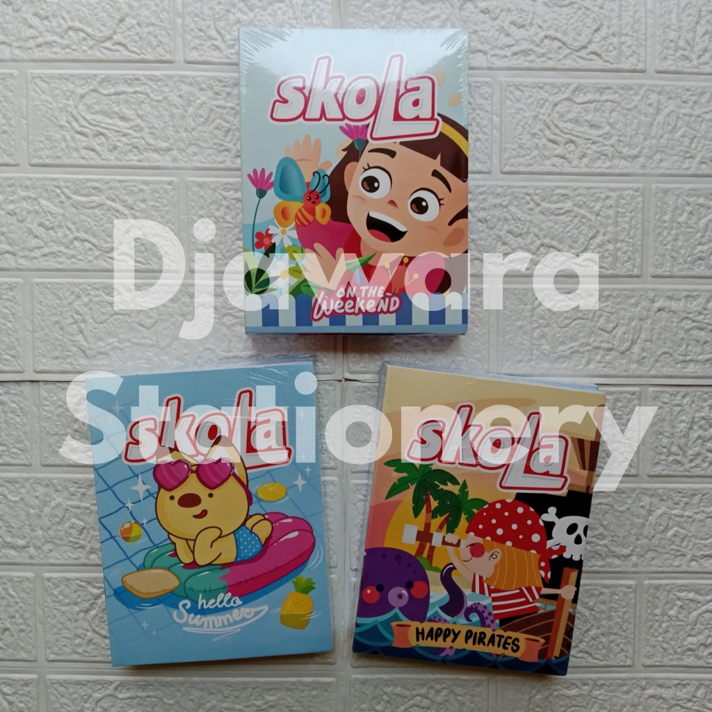 

SATU PACK (10 PCS) Buku Tulis Skola 38 Lembar
