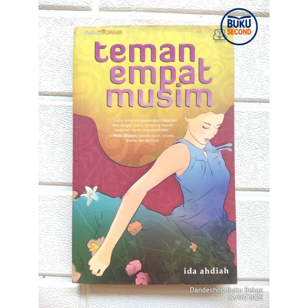 Teman Empat Musim oleh Ida Ahdiah - Novel Bekas Preloved ORIGINAL