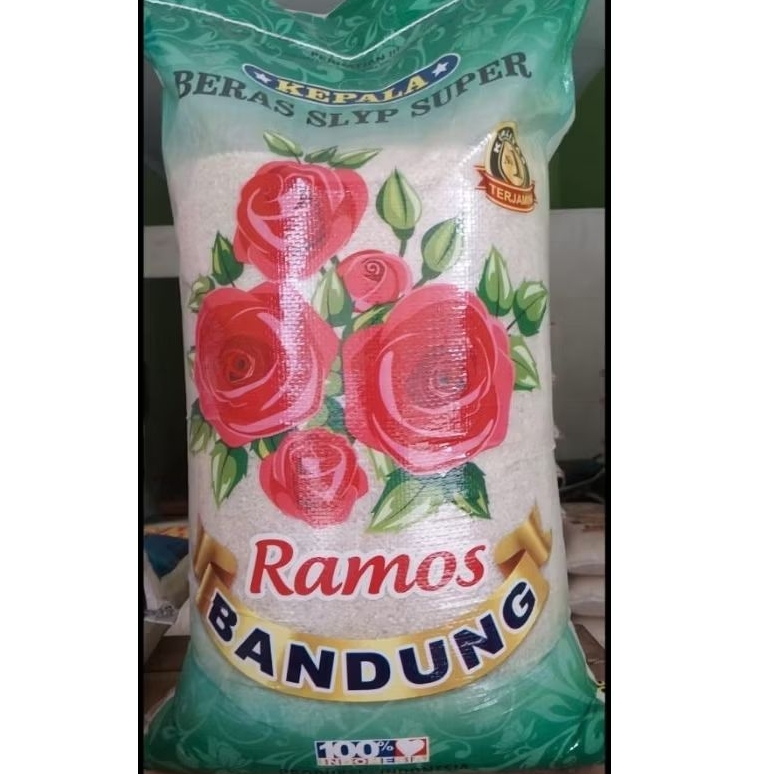 

beras ramos bandung 5 kg, 10kg (pulen, bersih, beras baru)