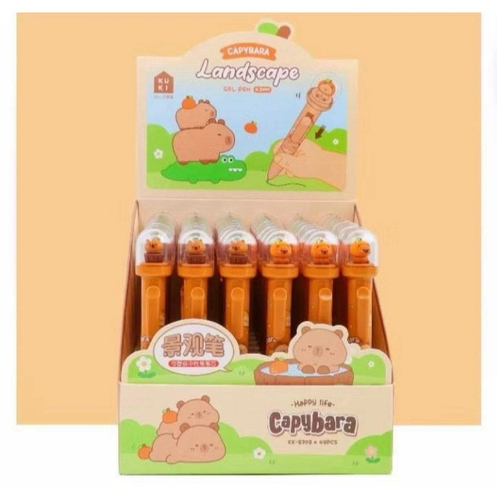 

PULPEN KUKI LANDSCAPE CAPYBARA / BALLPEN / PENA