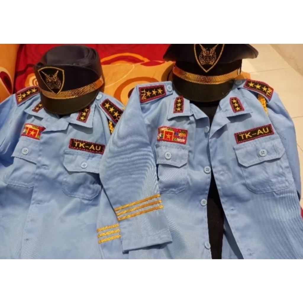 seragam profesi tni au anak - baju tni au anak laki laki - baju tni au anak perempuan lengkap