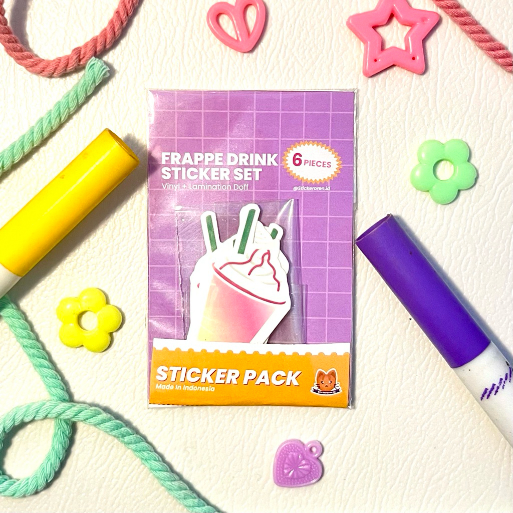 

[Stickeroren.id] StickerSet Frappe Vinyl
