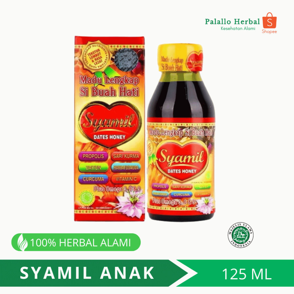 

Madu Syamil Anak 125 ML Syamil Dates Honey | Syamil Anak Original | Madu Anak