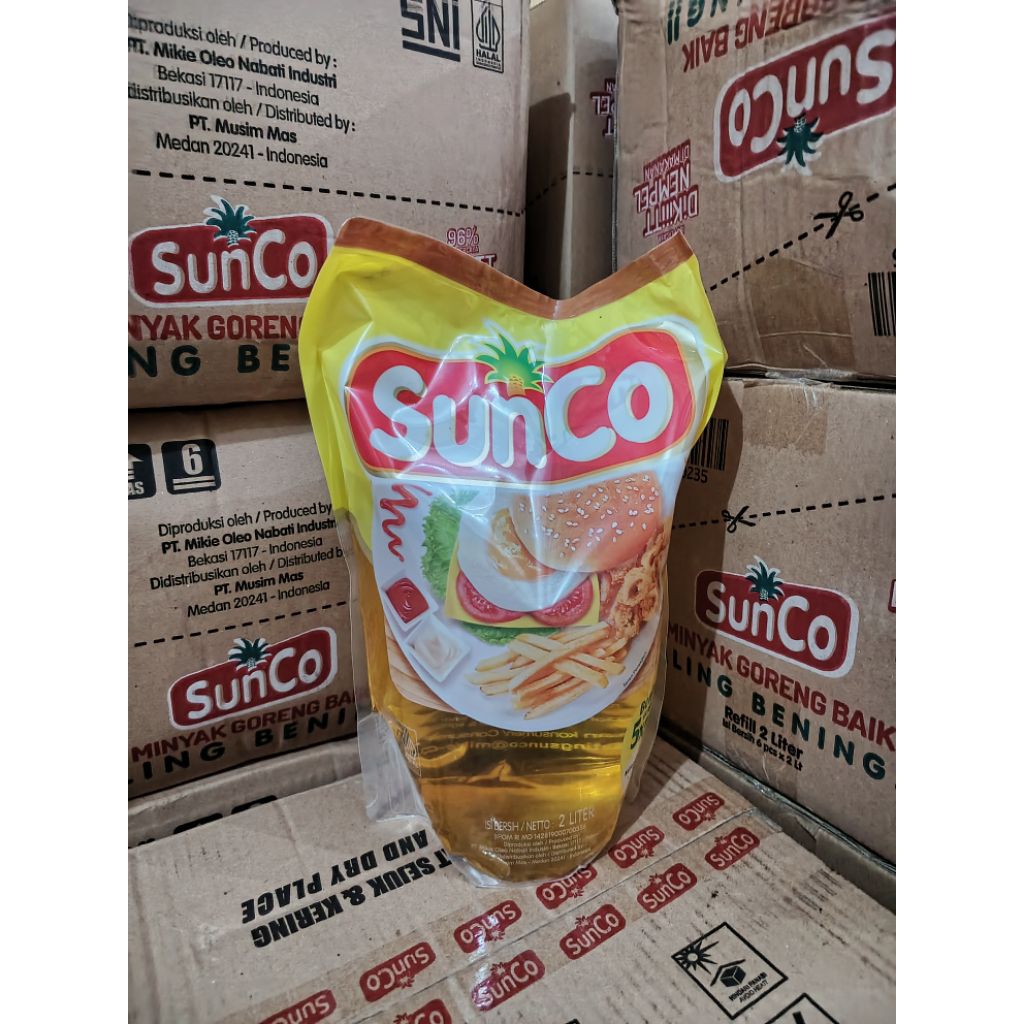 

Minyak Goreng Sunco 2 Liter Bening Berkualitas