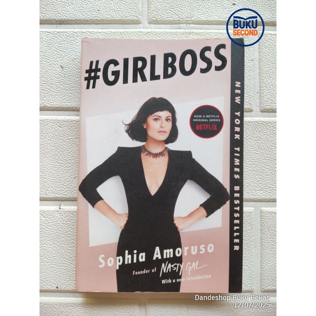 (english) # Girlboss oleh Sophia Amoruso - Buku Self Improvement BAHASA INGGRIS Bekas Preloved ORIGI