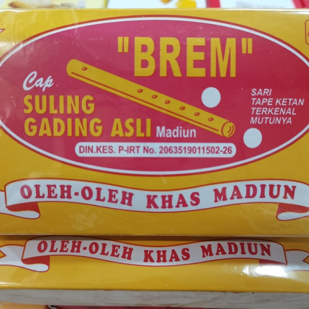 

BREM SULING GADING A3 KEMASAN BIG KHAS MADIUN