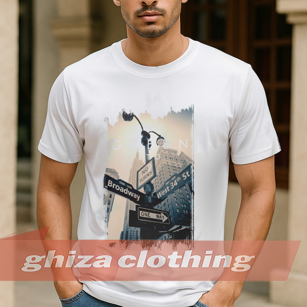 Kaos Distro Pria Premium Tebal / T-Shirt Cowok Original Katun Combed ala Greenlight / Baju distro pr