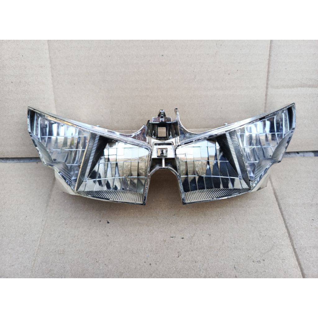 Reflektor crom lampu depan vario 125 vario 150 led old original reflektor lampu depan vario 125 150 