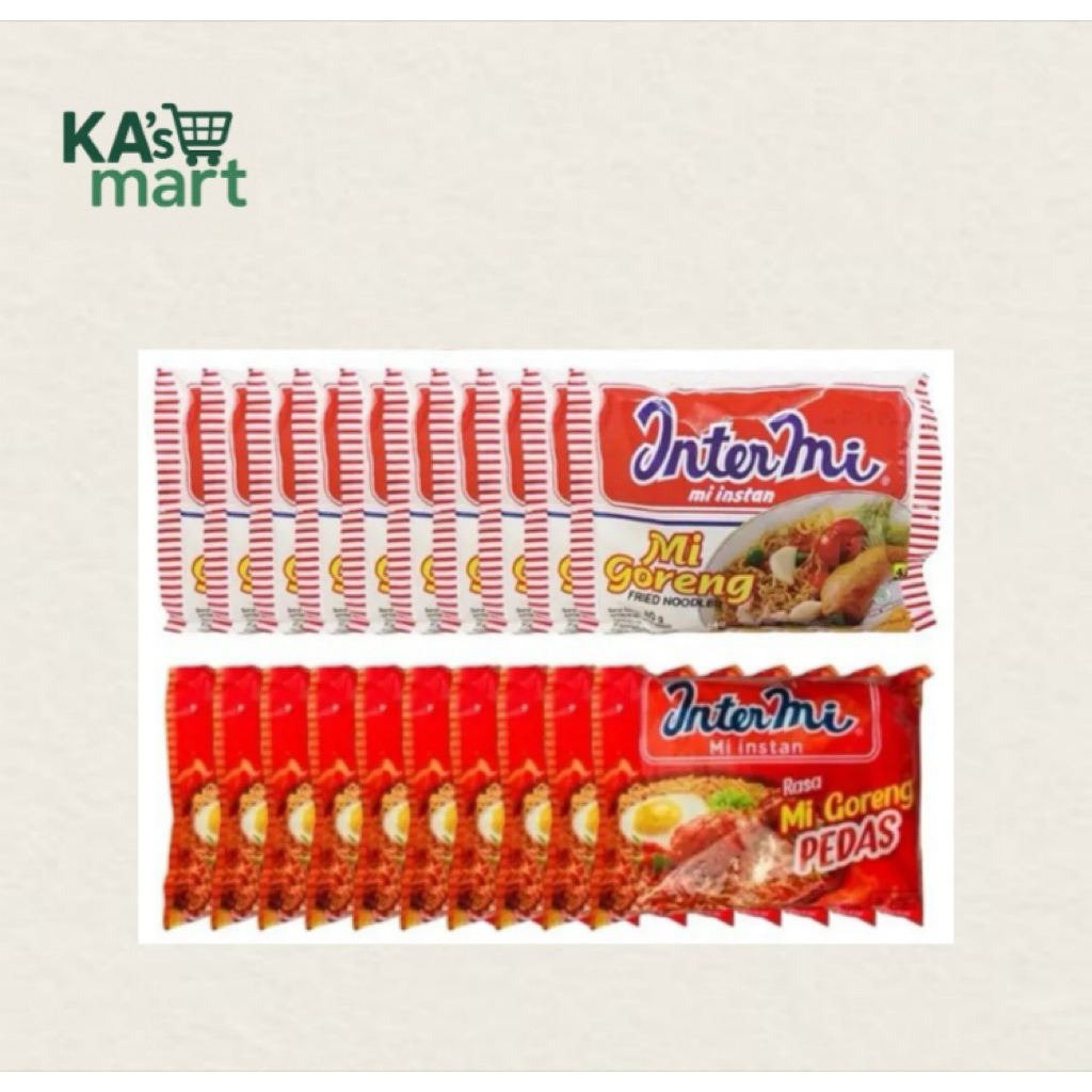 

INTERMIE GORENG / PEDAS / MIX 40pcs( 1 kardus)