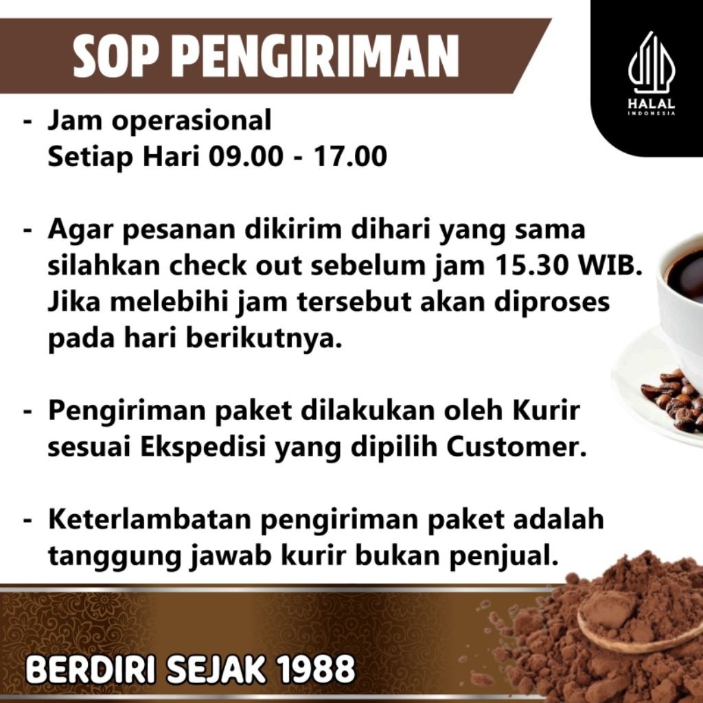 

Forcysn Kopi Bubuk Robusta Dampit Premium Fresh Murni Tanpa Campuran 88Kopi