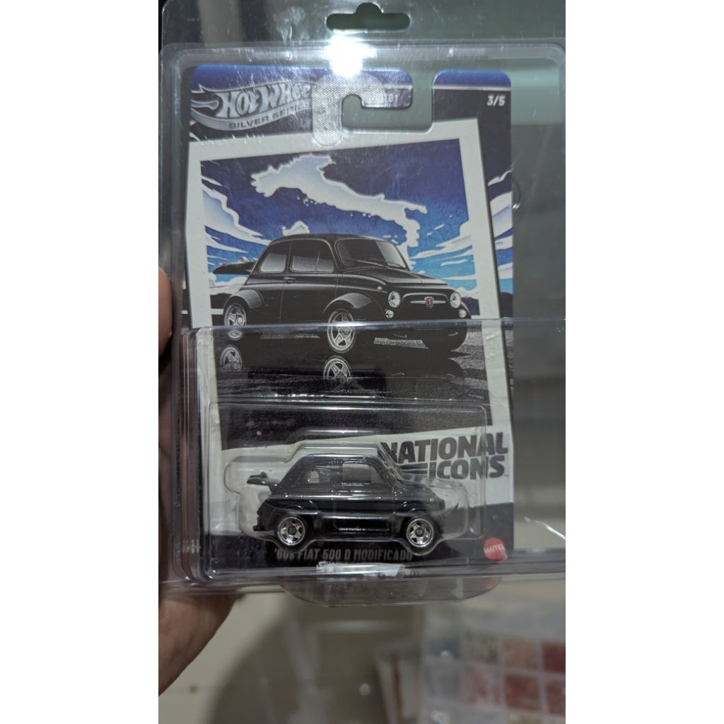Hotwheels 60s Fiat 500D Modificado