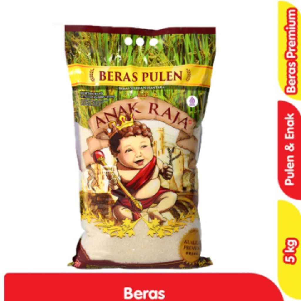 

BERAS ANAK RAJA SUPER / KEMASAN 5KG