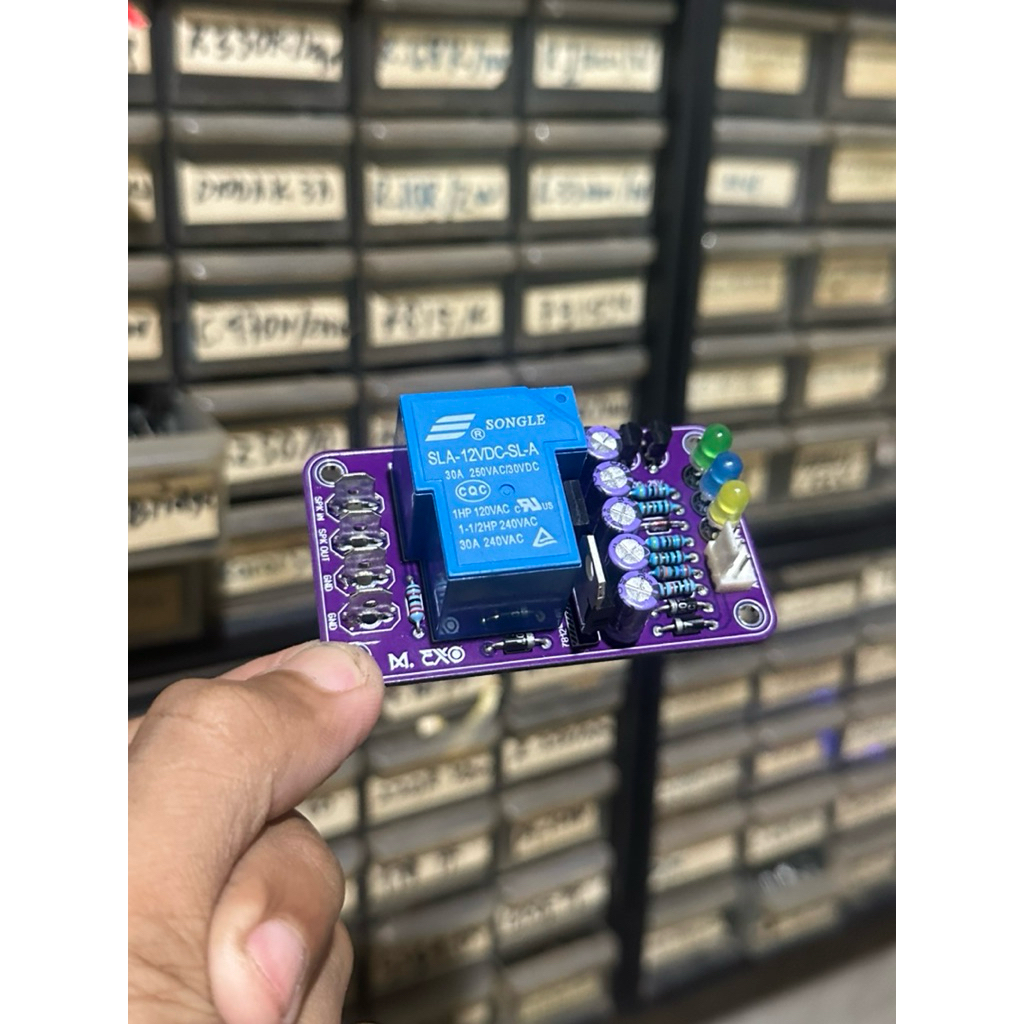 Speaker Protektor Mono Dobel Layer Supply Bisa AC/DC