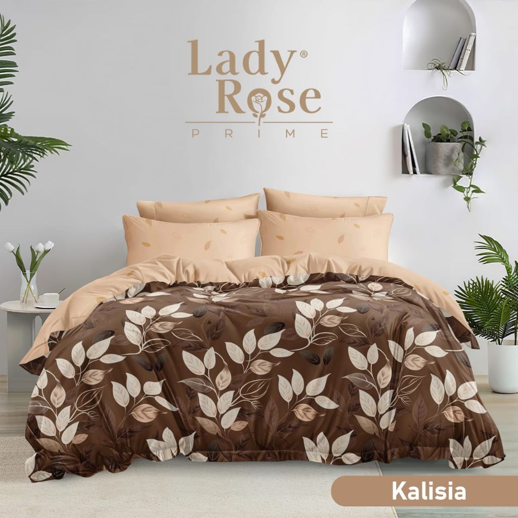 Lady Rose - Bedcover Lady Rose Set Queen 160x200 King 180x200 Tinggi 30cm Motif Terlaris