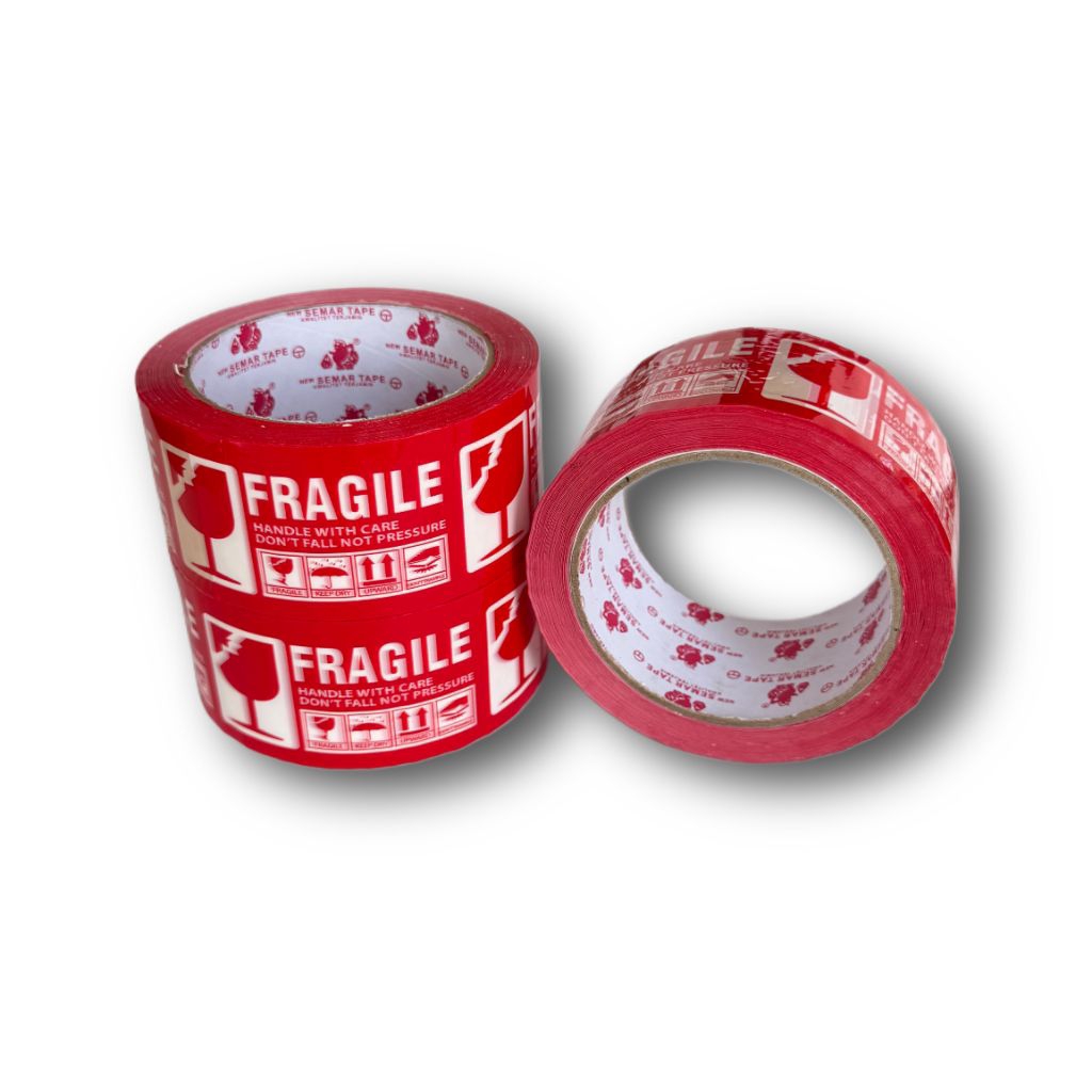 

ISOLASI LAKBAN MERAH fragile