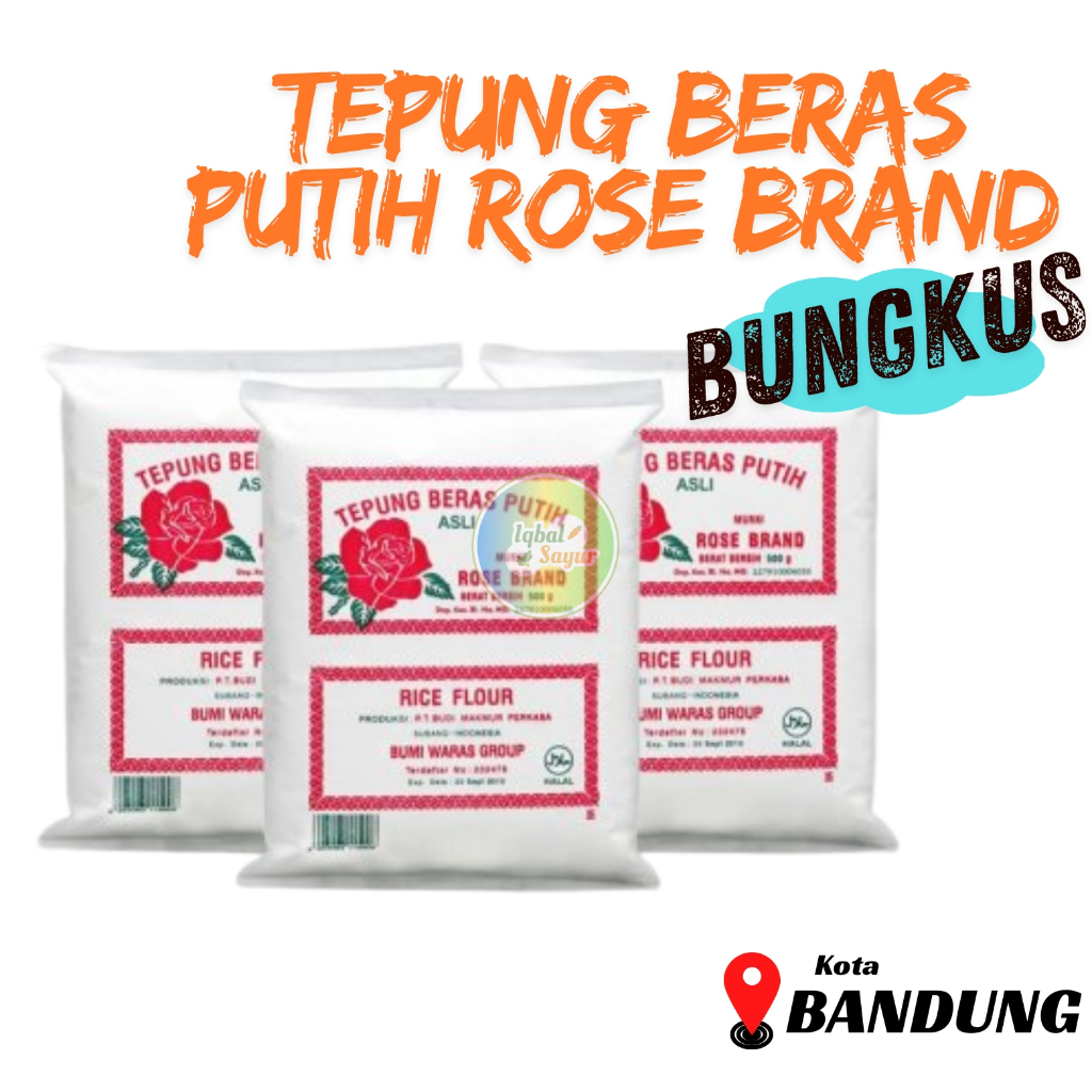 

Tepung Beras Putih Rose Brand