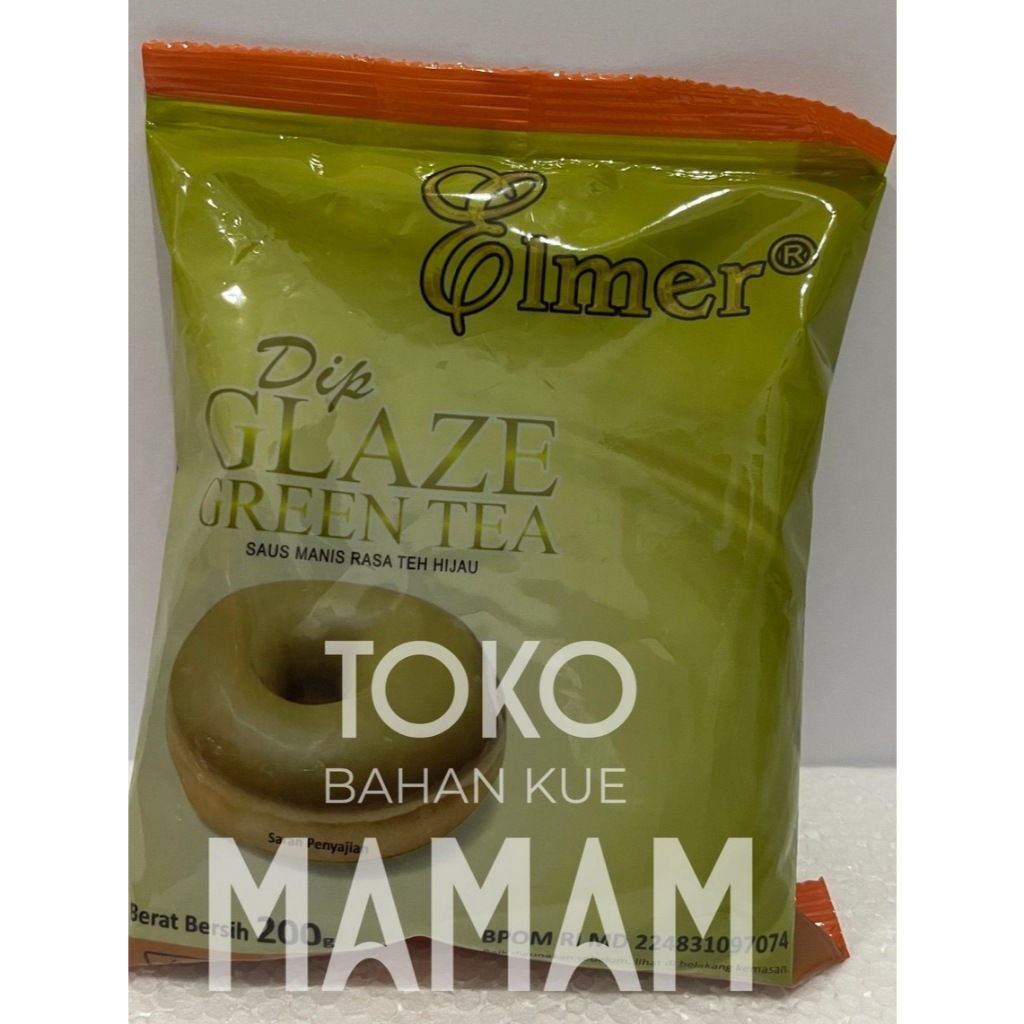 

Elmer Glaze Greentea 200gr – Topping Glaze Rasa Teh Hijau untuk Kue, Donat, dan Dessert