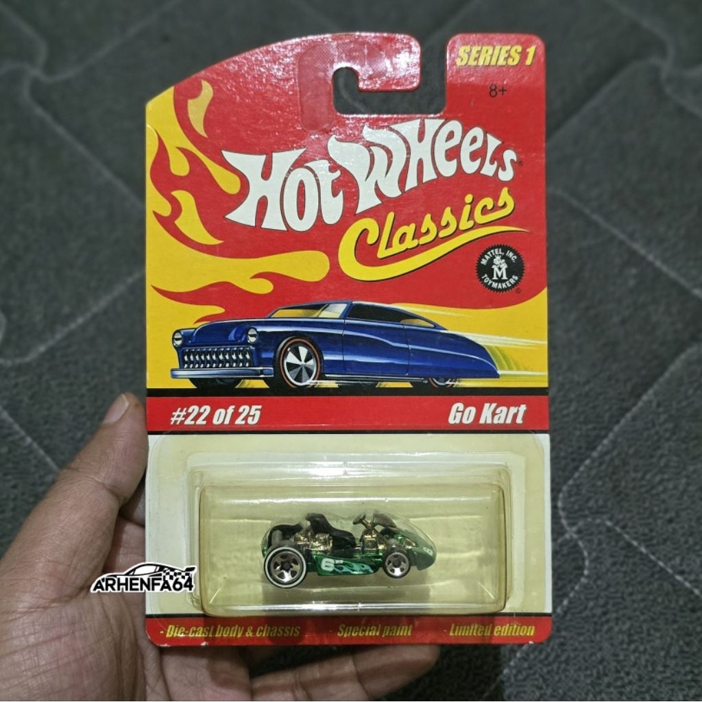 Hotwheels Classics Go Kart - Hijau