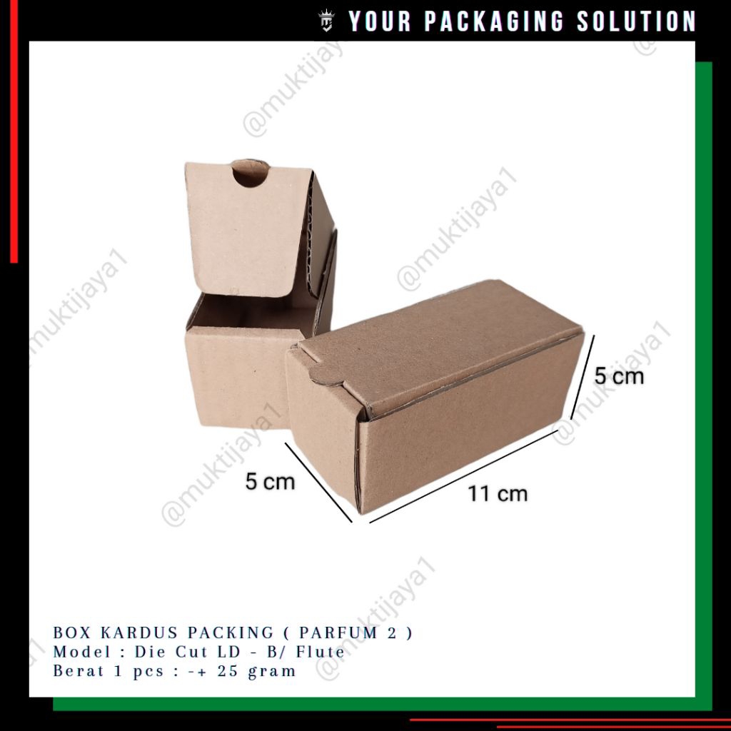 

BOX PARFUM 2 DC LD (Box Botol Lelabo 35ml) • 5x11x5cm