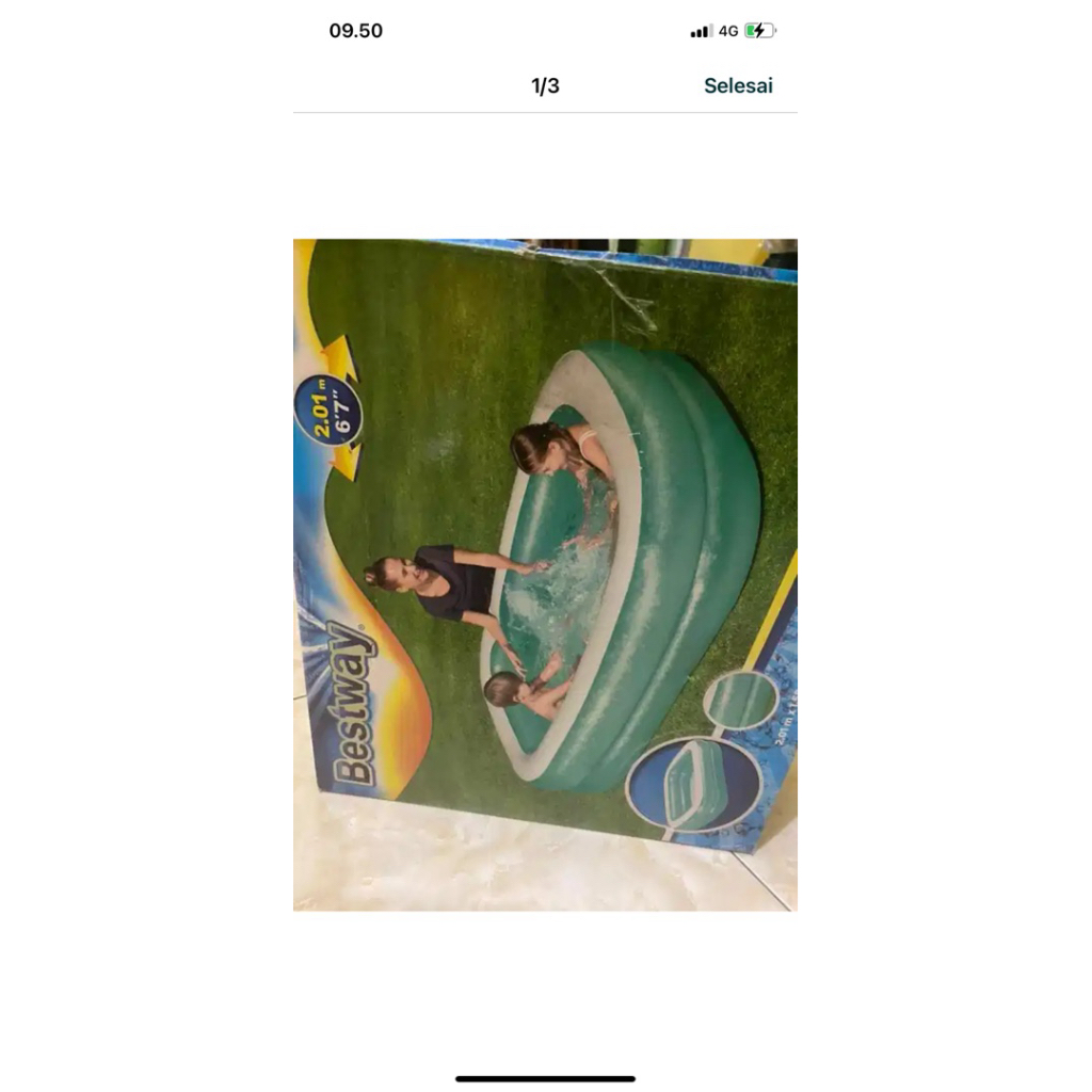 preloved kolam renang bestway