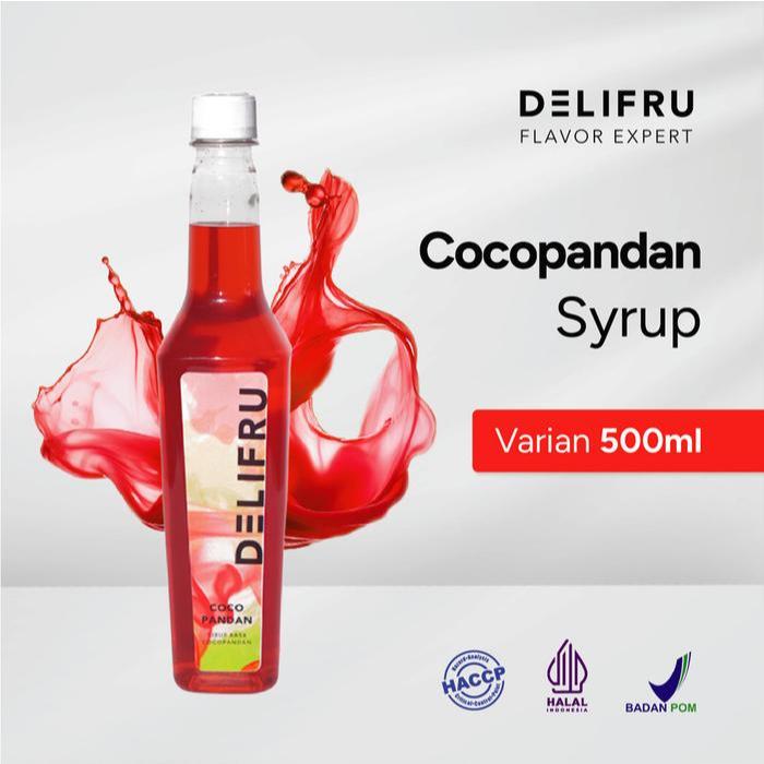 

Delifru Syrup Cocopandan / Vanilla Sirup 500ml