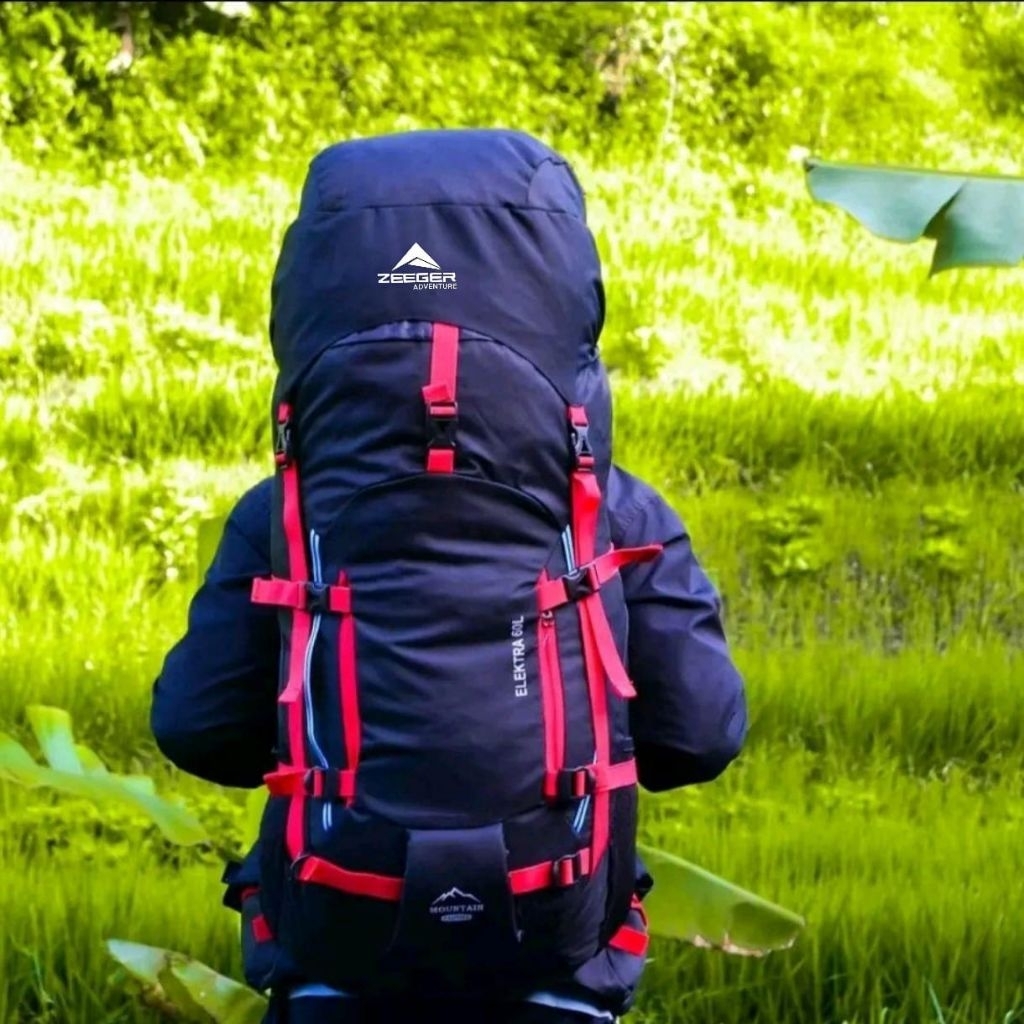 Tas Ransel Gunung 60 Liter ZEEGER ORIGINAL Best Seller