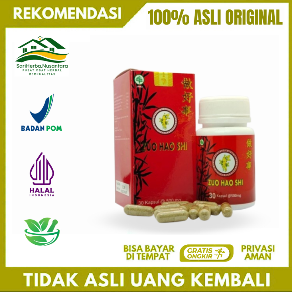 Zuo Hao Shi - Obat Cina Herbal Saraf kejepit