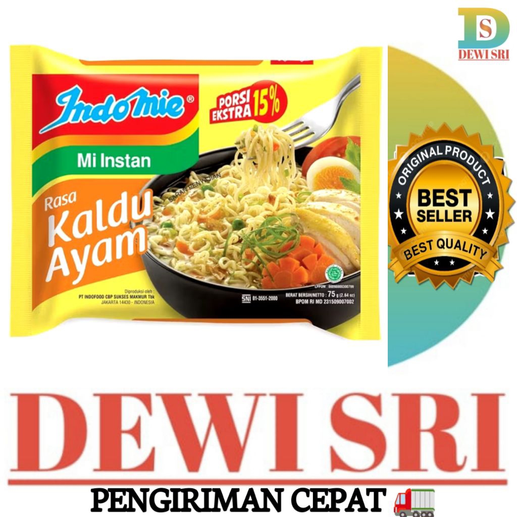 

Indomie Kaldu Ayam 1Pcs (Mie Instant)