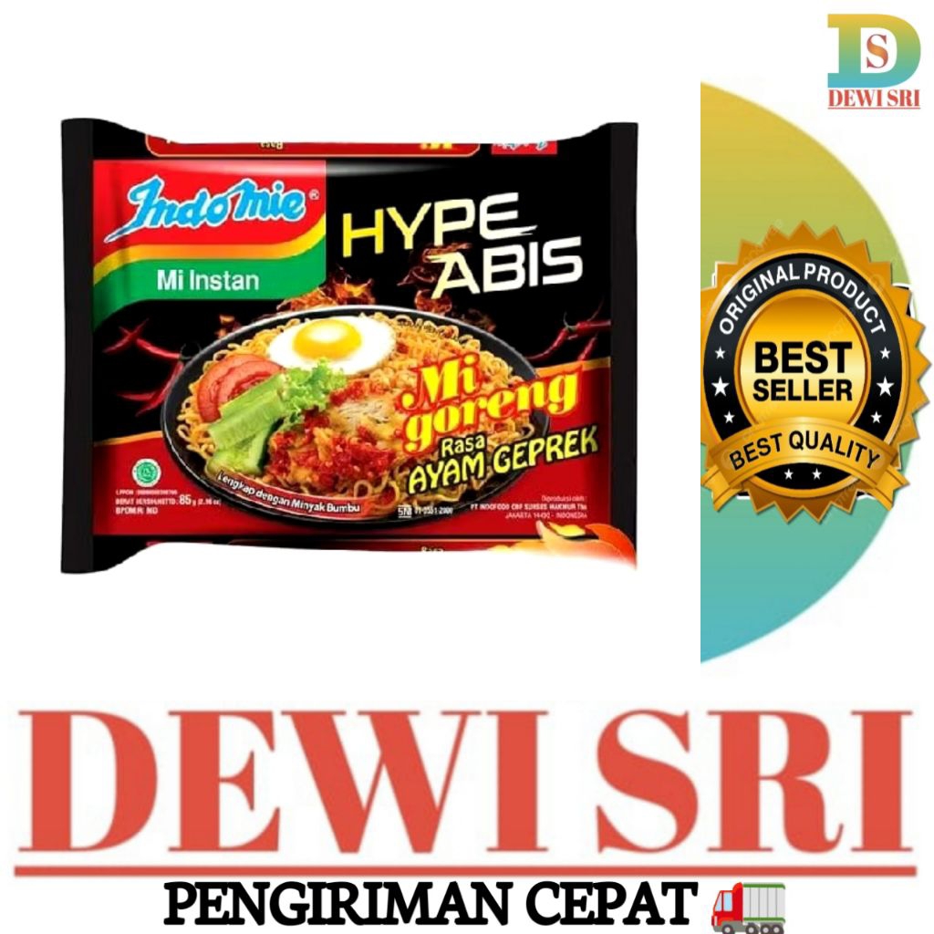 

Indomie Ayam Geprek 1Pcs (Mie Instant)