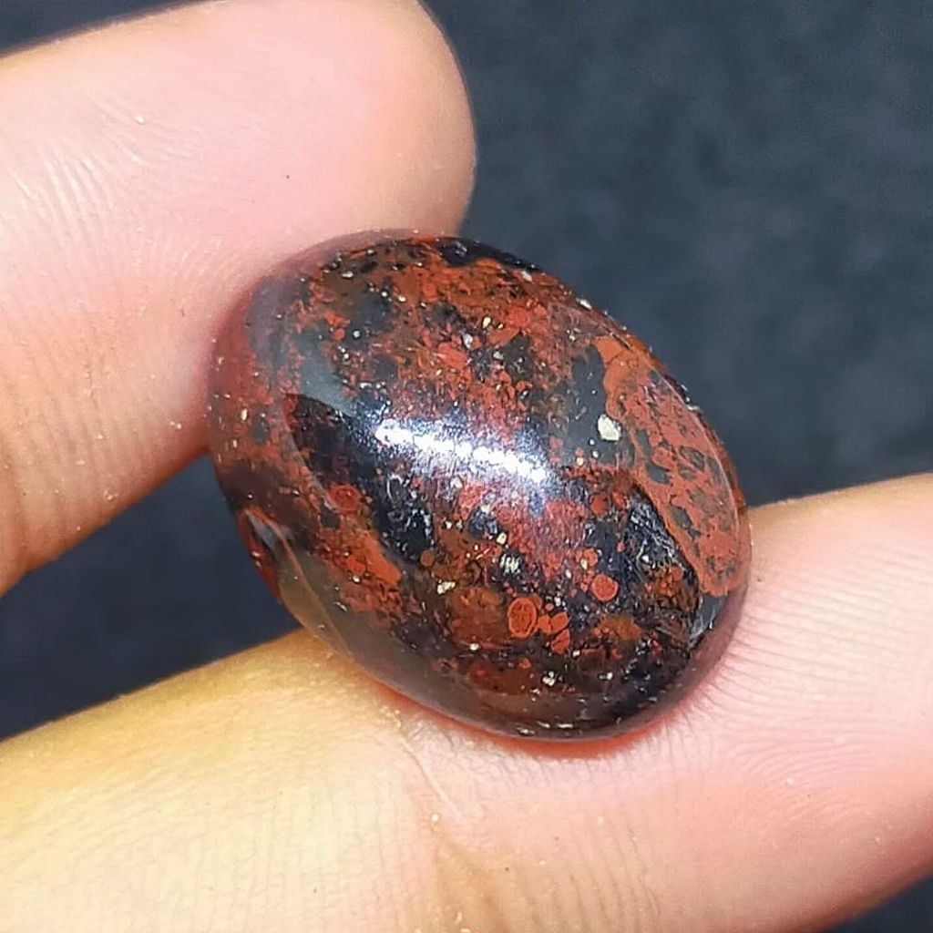 BATU AKIK BADAR BESI ANTIK (ASLI ALAM)