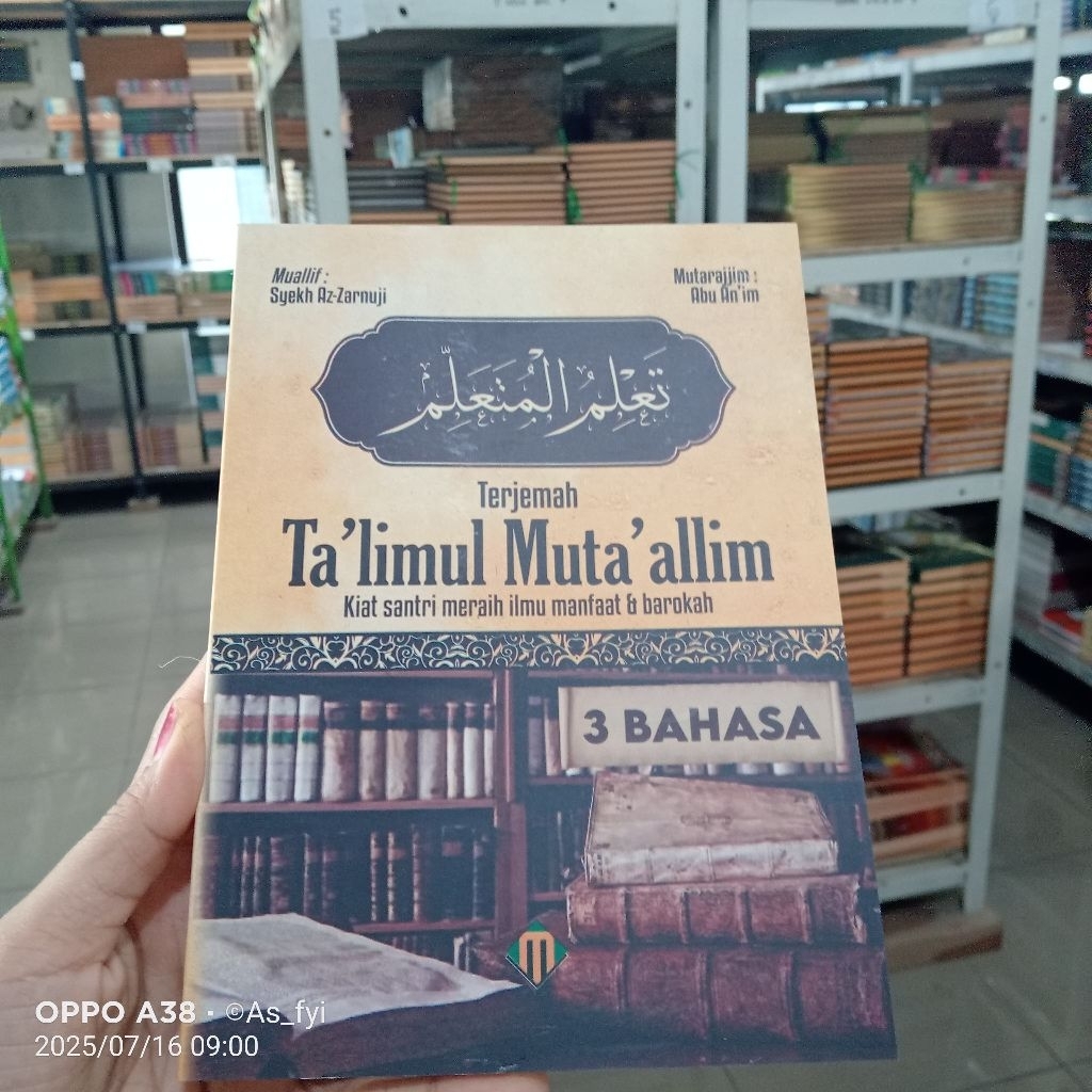 Terjemah Ta'lim mutaalim 3 bahasa