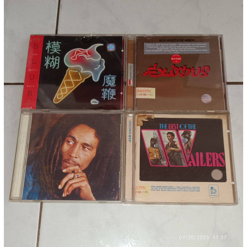 cd BLUR-The Magic Whip / BOB MARLEY-Exodus / BOB MARLEY-Legend / BOB MARLEY-The Best Of The Wailers