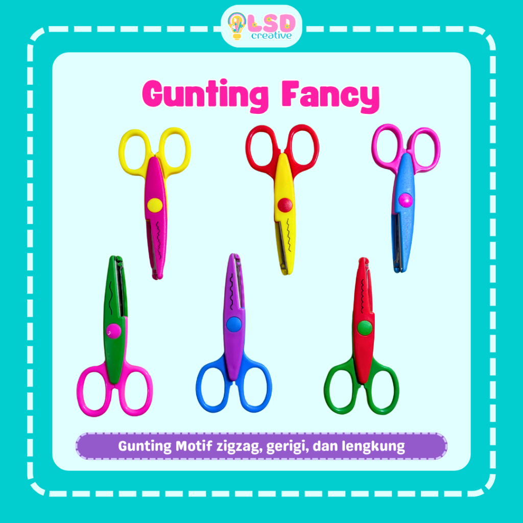 

Gunting Zig Zag Gelombang Gerigi Fancy untuk Scrapbook Kerajinan Tangan