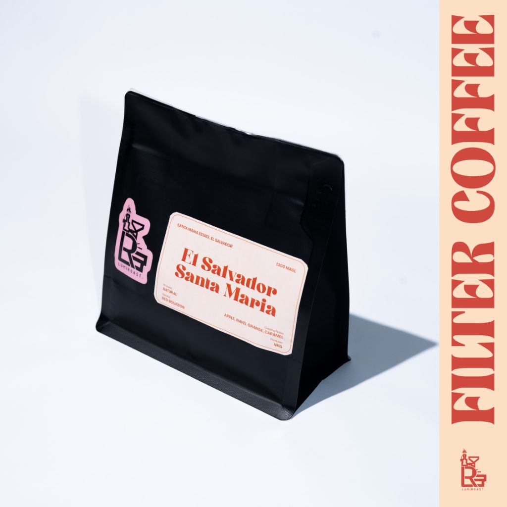 

Roasted Beans El Salvador Santa Maria Natural Specialty Coffee - Biji Kopi