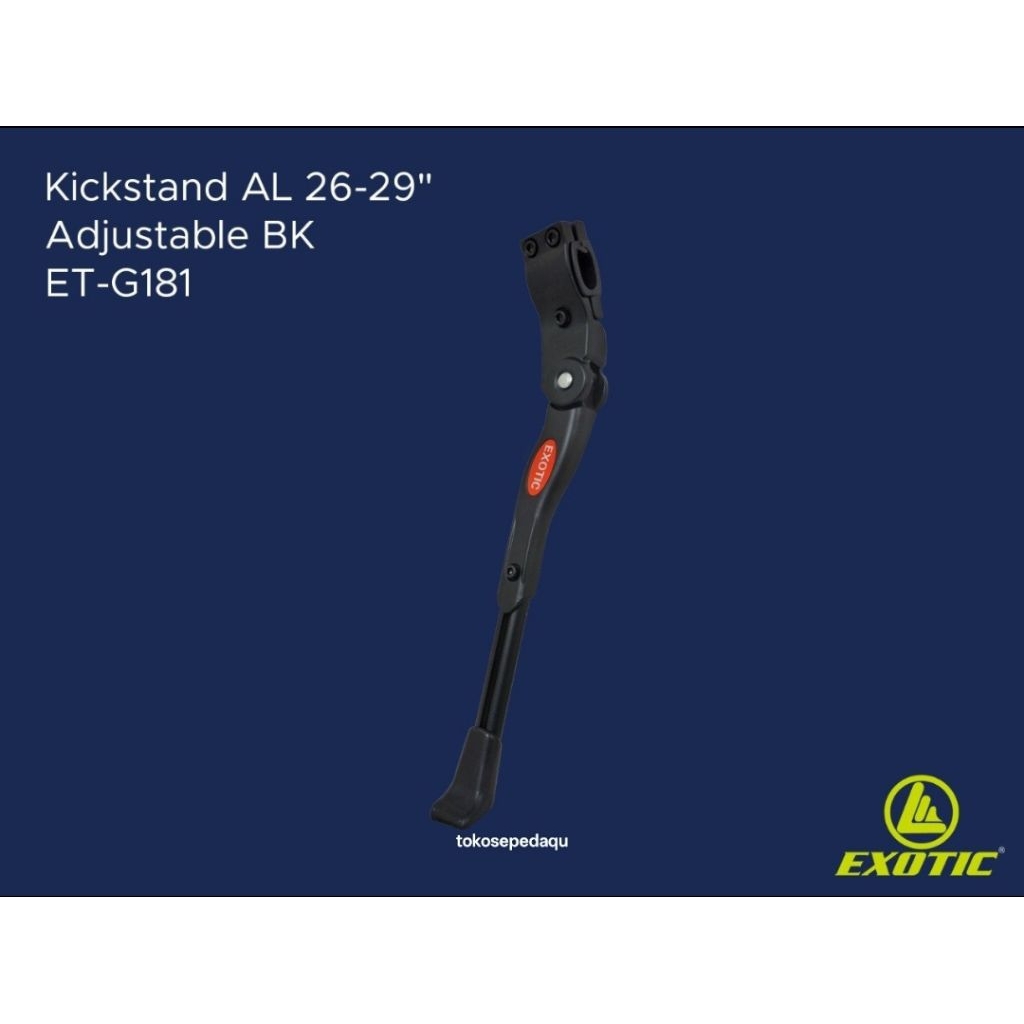 standar samping jepit sepeda gunung mtb lipat