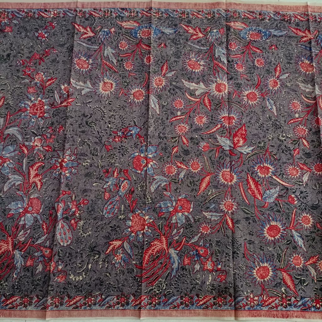 Kain Batik Printing Lasem motif Tjoa laseman